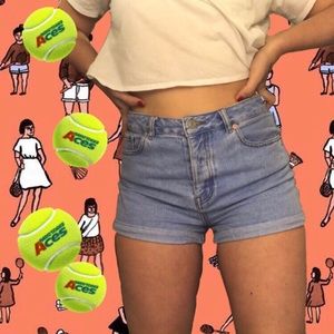 Brandy Melville Jean Shorts